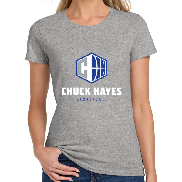 Chuck Hayes Ladies Heavy Cotton 100% Cotton T Shirt Thumbnail